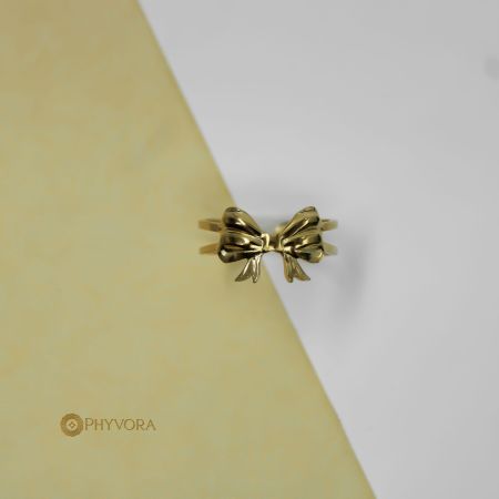 Bow Belle Rin 18k toned