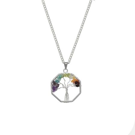SoulRoot Chakra Tree Necklace